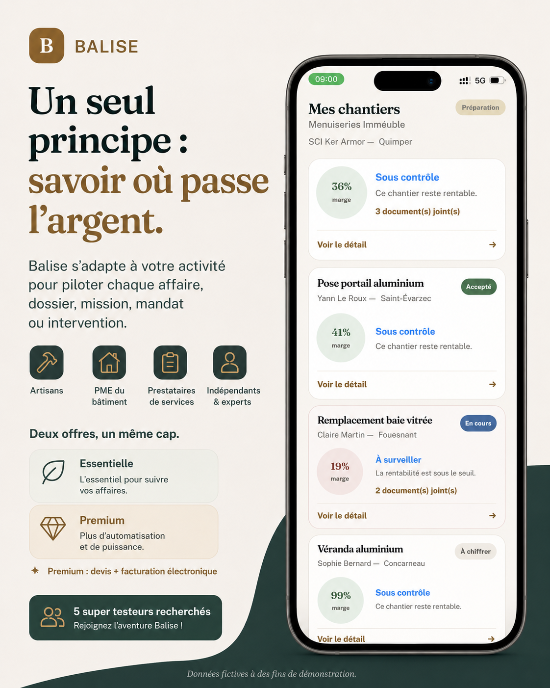 Balise et export comptable